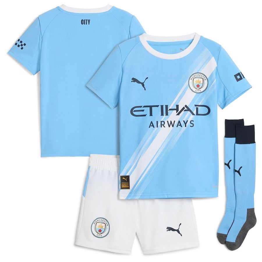 Kinder Trikot Manchester City Heim 2025-2026