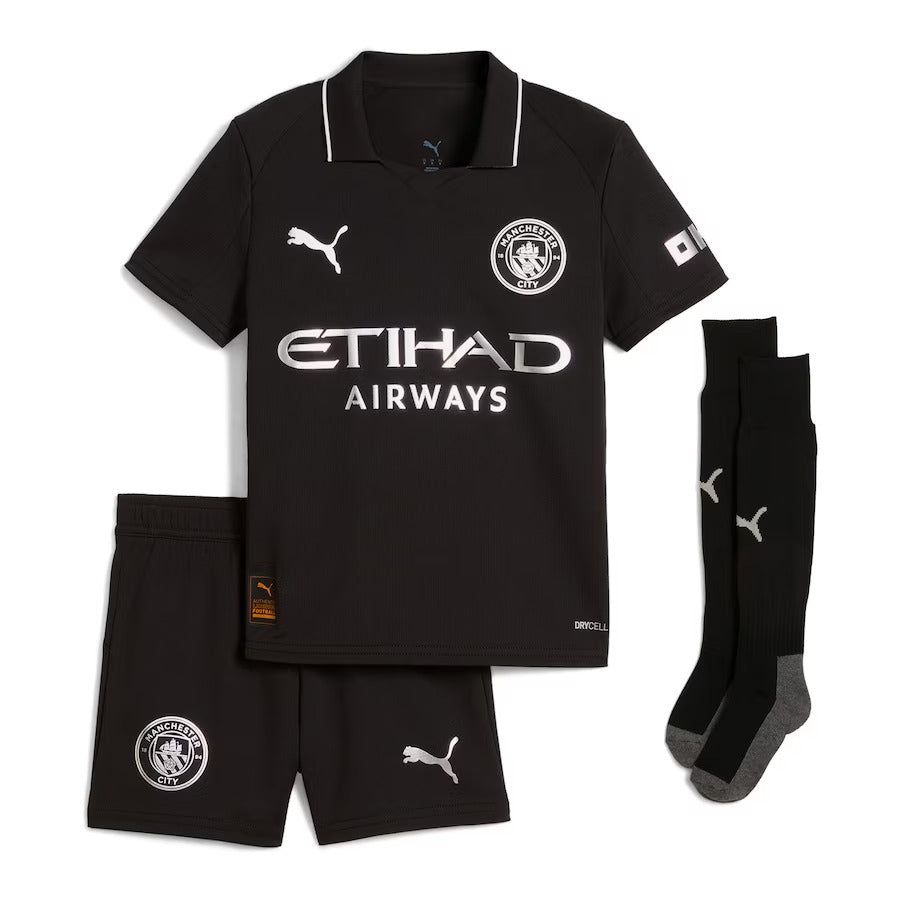 kit-enfant-manchester-city-exterieur-2025-2026 Kinder Trikot Manchester City Auswärts 2025-2026