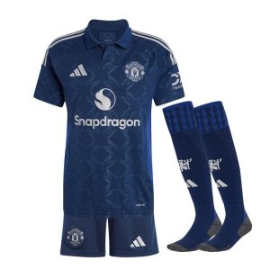 kit-enfant-manchester-united-exterieur-2024-2025 Kinder Trikot Manchester United Auswärts 2024-2025