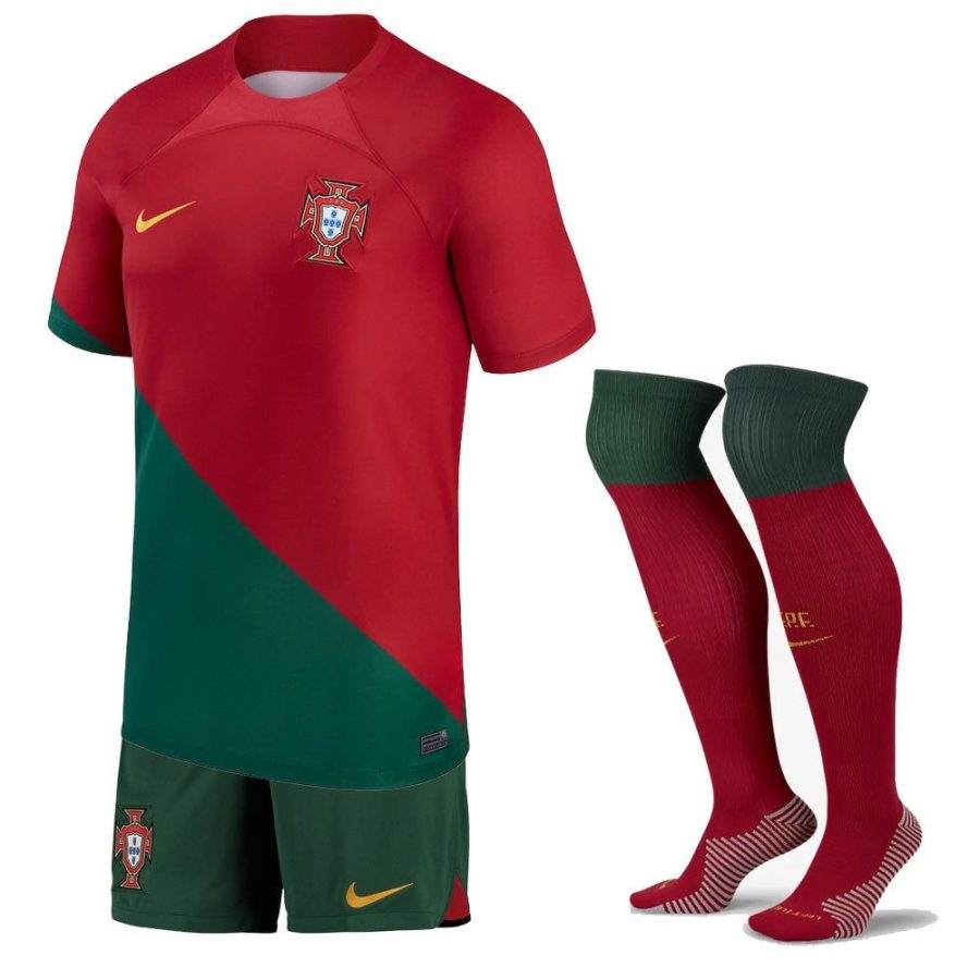 Kinder-Trikot Portugal Heim 2022-2023