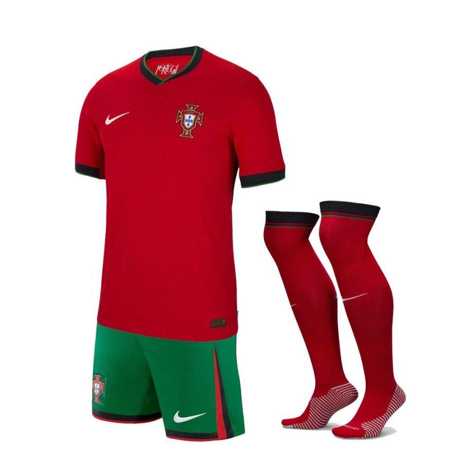 Kinder-Trikot Portugal Heim 2024