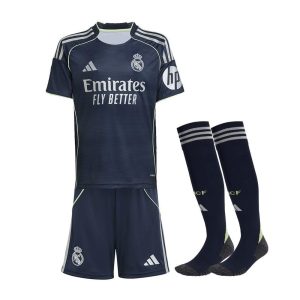 Kinder-Trikot Real Madrid Auswärts 2025-2026