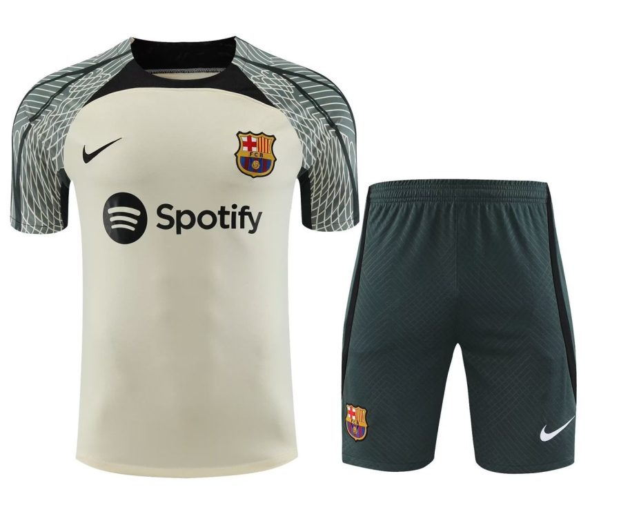 Trainings-Trikot FC Barcelona Weiß 2023-2024