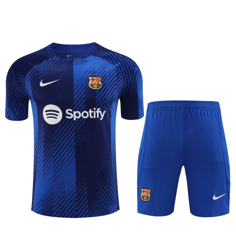 Trainings-Trikot FC Barcelona Blau 3 2023-2024