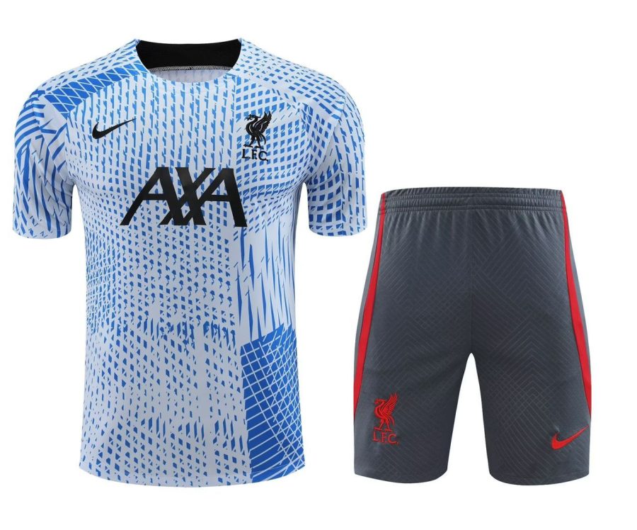 Trainings-Trikot Liverpool Blau 2023-2024
