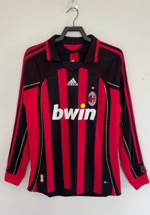 Trikot AC Mailand Langarm Heim 2006/07