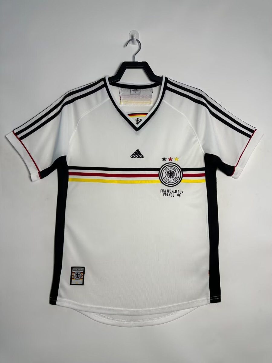 maillot-allemagne-domicile-1998 Deutschland Heimtrikot 1998