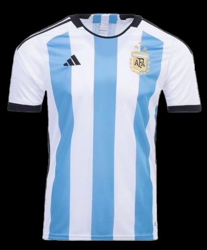 Argentinien 3 Sterne Heimtrikot WM 2022