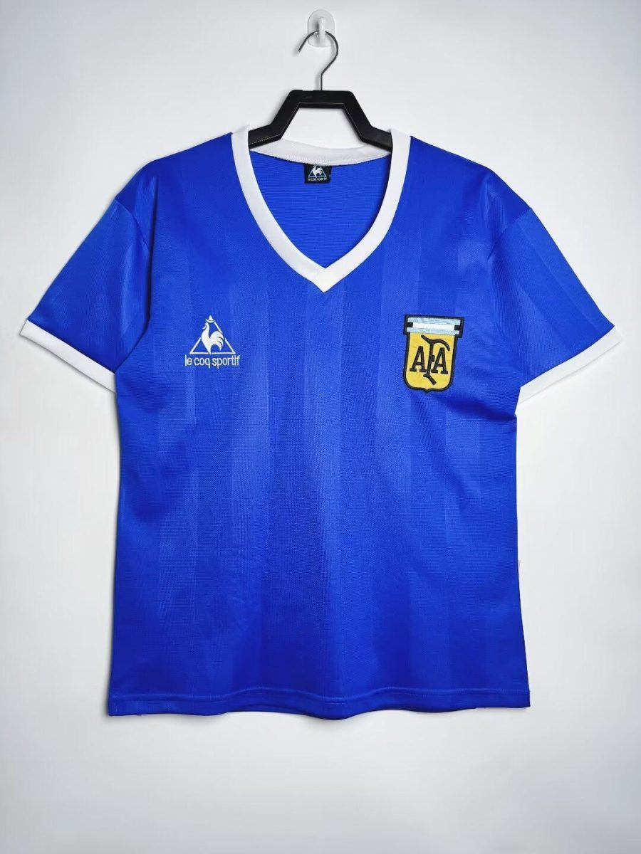 ARGENTINIEN AUSWÄRTSTRIKOT 1986