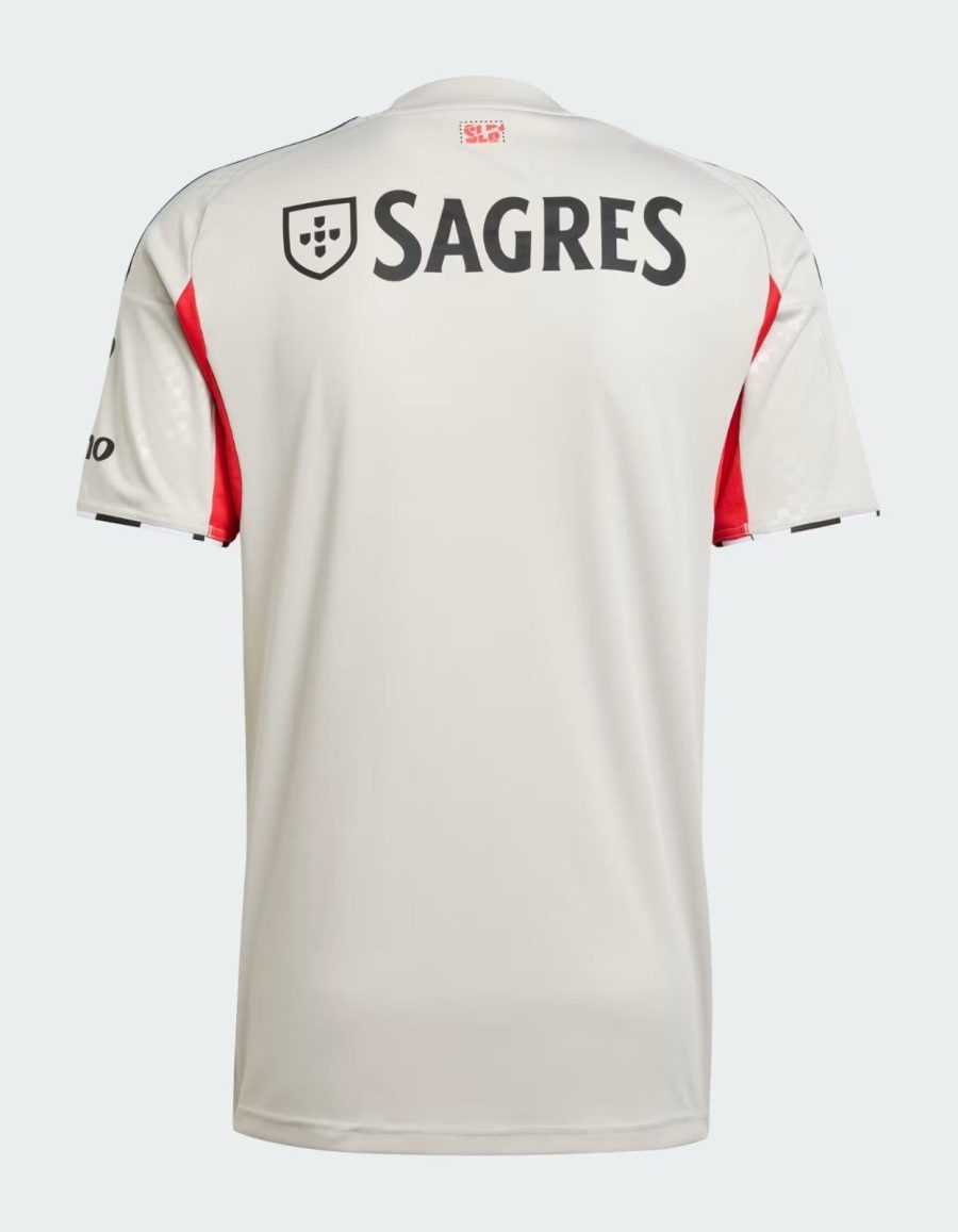 Benfica Auswärtstrikot Saison 2025 2026 Kurzarm