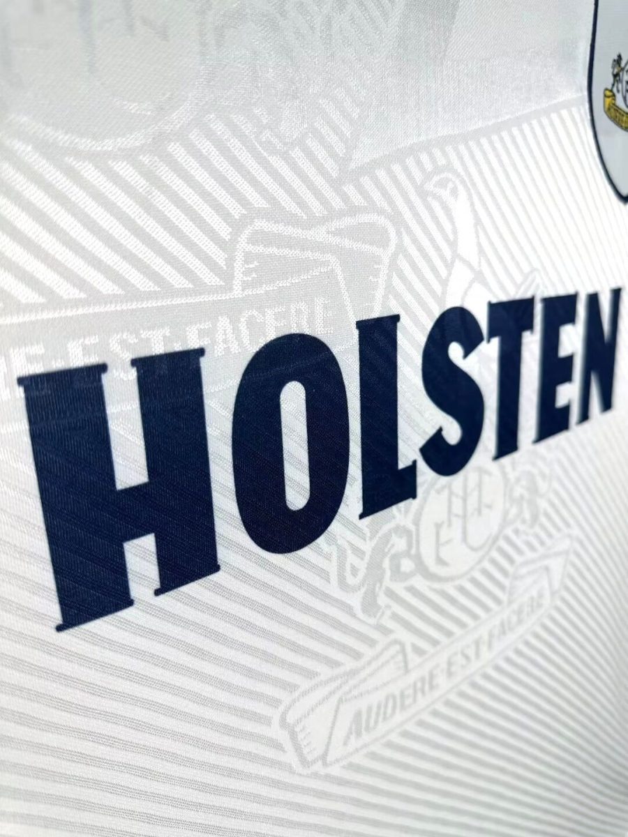 Weißes Tottenham Heimtrikot Retro-Stil Saison 1993/1994