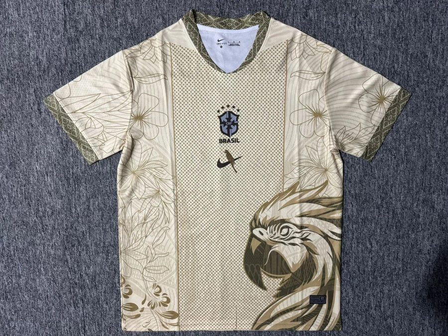 Brasilien Concept Gold Trikot 2025/26