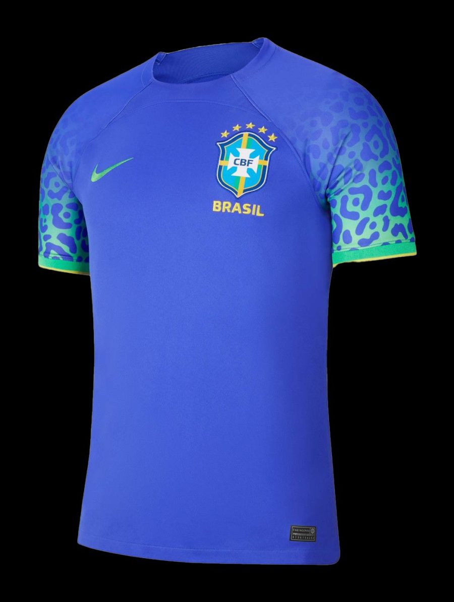 Brasilien Auswärtstrikot WM 2022