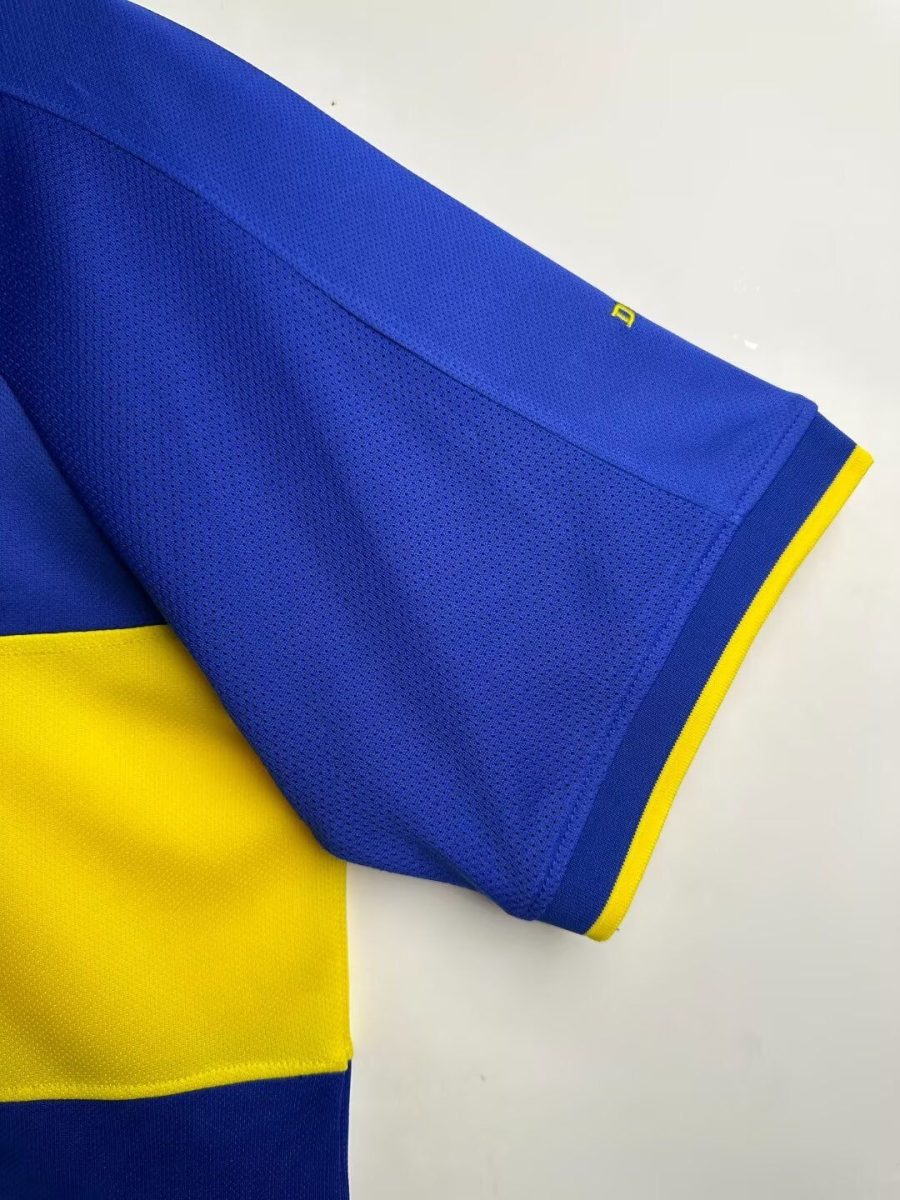 maillot-club-argentin-boca-juniors-domicile-epoque-deux-mille Argentinischer Club Boca Juniors Heimtrikot Ära 2000