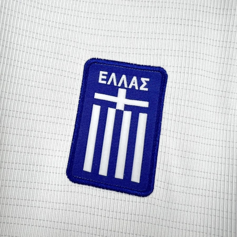 Griechenland Fußballtrikot Heim 2026 mit Hellas-Wappen