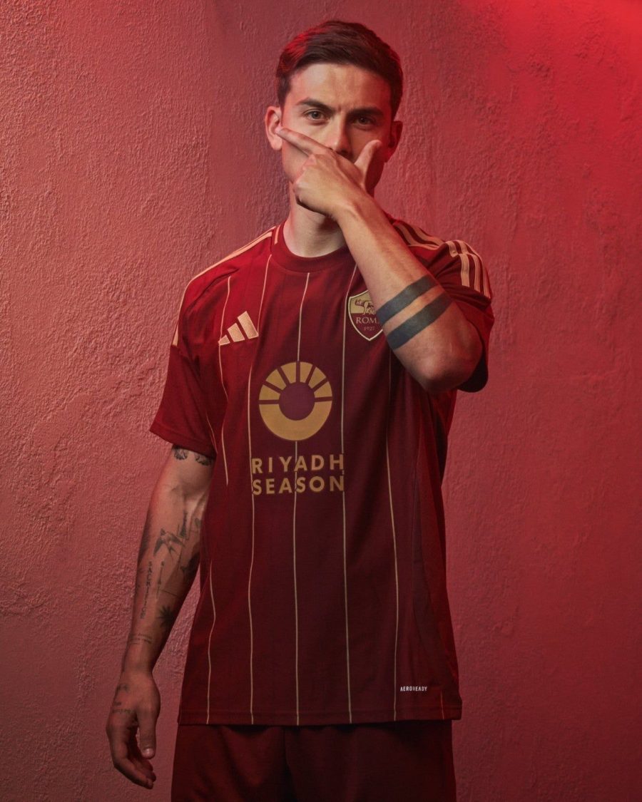 AS Roma Heimtrikot für Fans des italienischen Clubs