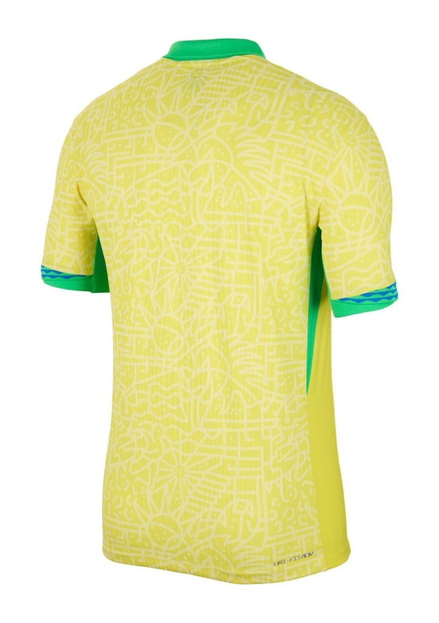 Brasilien Heimtrikot Saison 2024 Gelb Grün