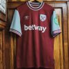 West Ham United Bordeaux Heimtrikot