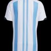 maillot-de-l-argentine-domicile-coupe-du-monde-2022-jersey-officiel-bleu-et-blanc Argentinien Heimtrikot WM 2022 offizielles Trikot blau-weiß