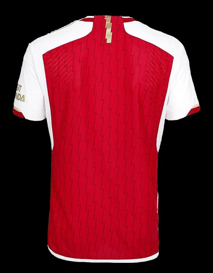 Heimtrikot Arsenal Saison 2023 2024 rot und weiß offizielle Fanausrüstung