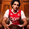 AS Monaco Heimtrikot 2024/2025 rot-weiß