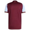 Heimtrikot Aston Villa Saison 2025 2026 offizielle Ausrüstung kastanienbraun und blau
