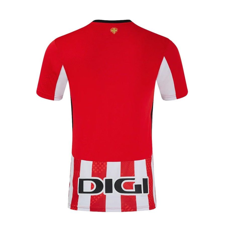 Heimtrikot Athletic Bilbao Saison 2024 2025 rot und weiß