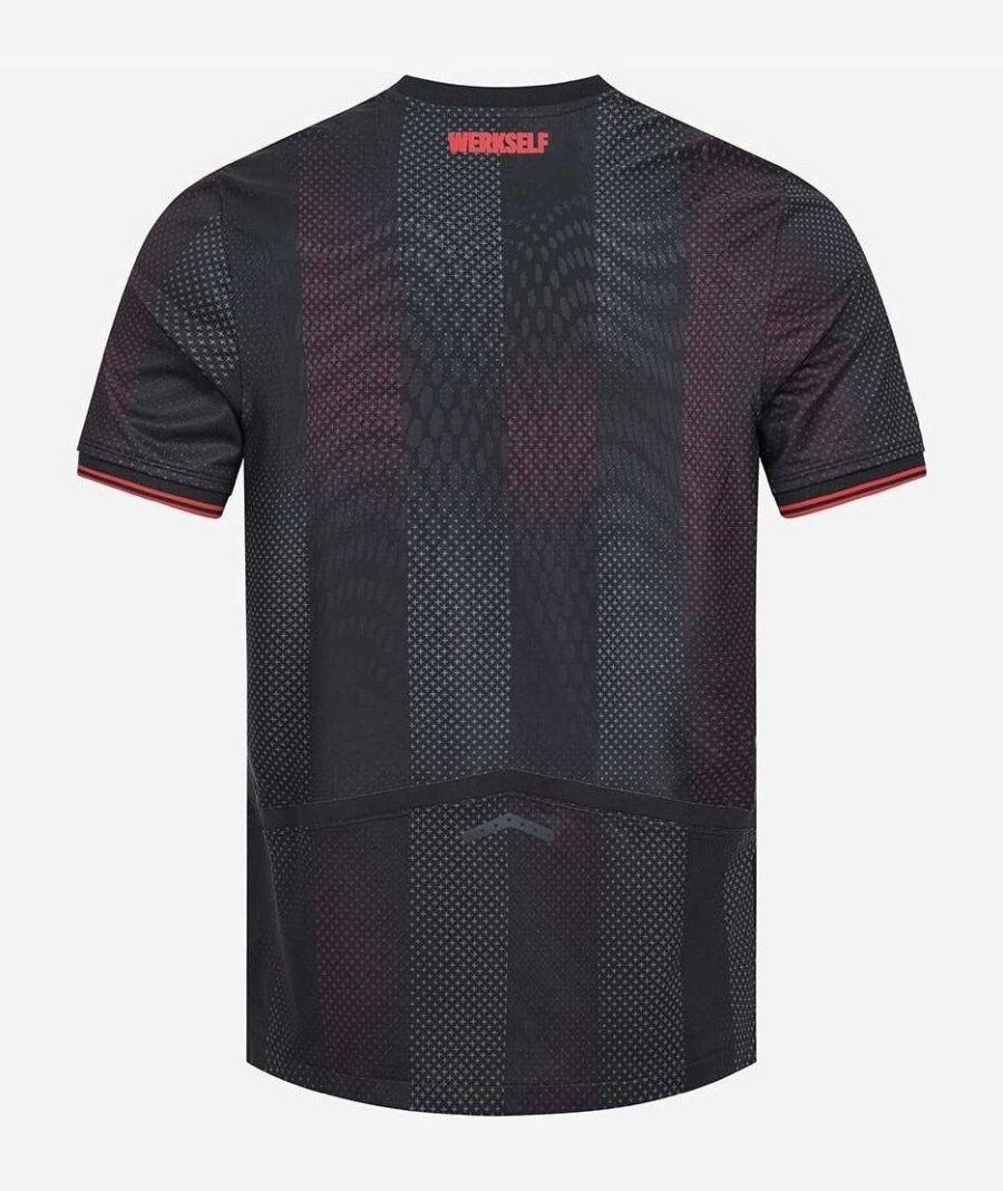 Heimtrikot Bayer Leverkusen Saison 2025 2026 rot-schwarz