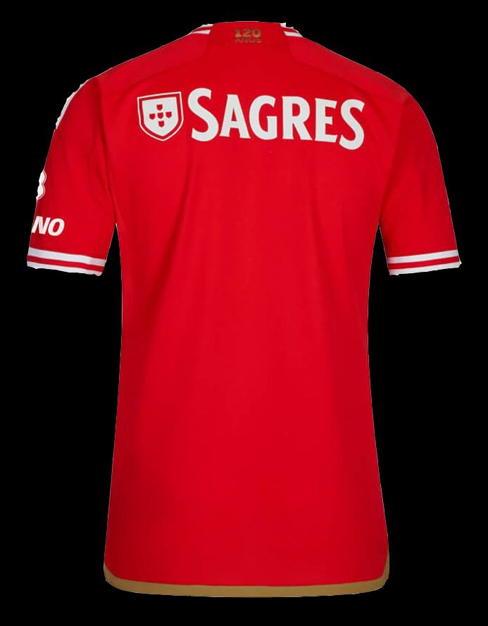 maillot-domicile-benfica-saison-deux-mille-vingt-trois-deux-mille-vingt-quatre-rouge-equipement-officiel Heimtrikot Benfica Saison 2023 2024 rote offizielle Ausrüstung