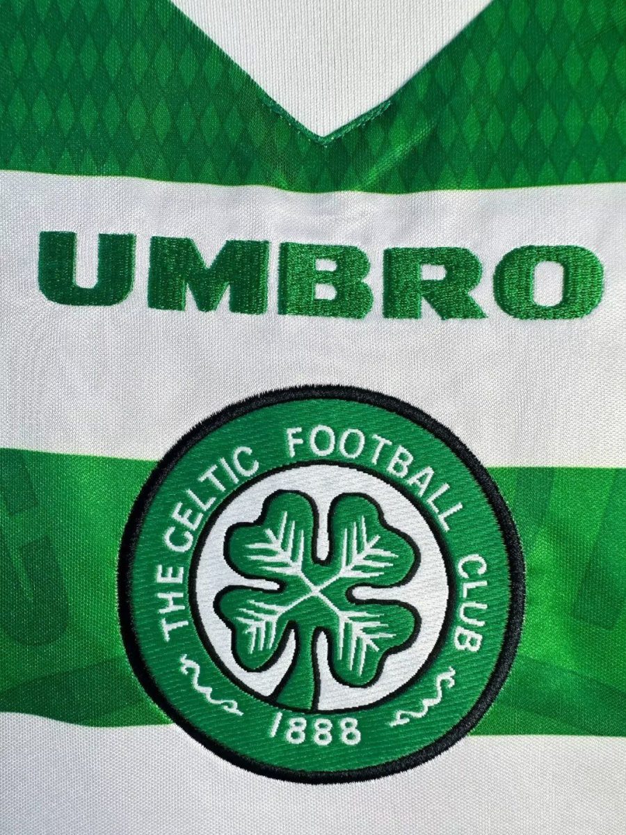 Heimtrikot Celtic FC Saison 1997 1998 grün und weiß
