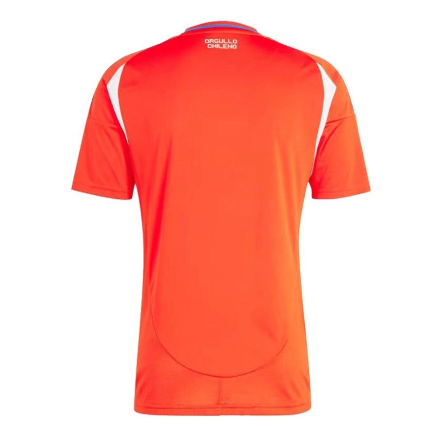 Chile Heimtrikot 2024 rot und blau offizielles Fußballtrikot