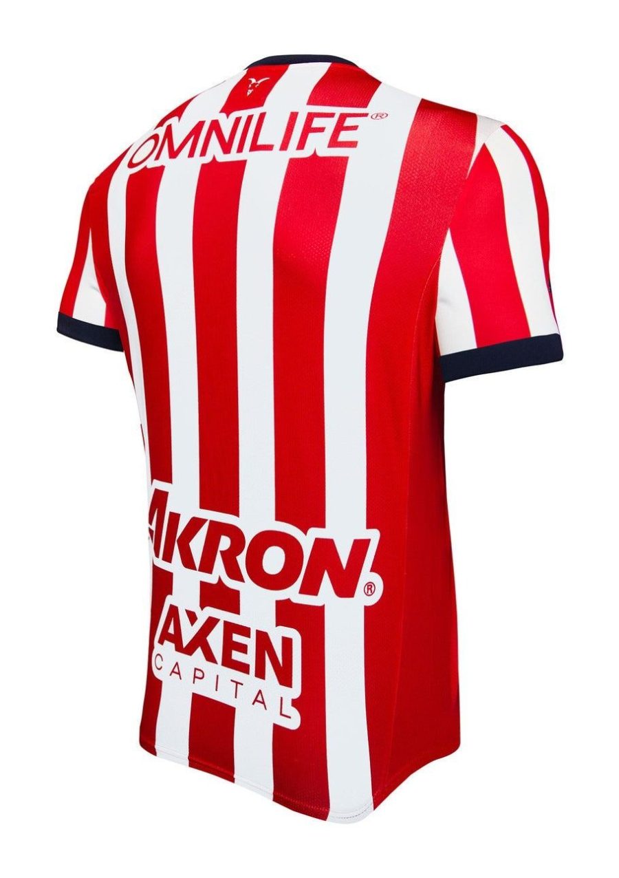 Heimtrikot Chivas de Guadalajara Saison 2024 2025 rot weiß für Club-Fans