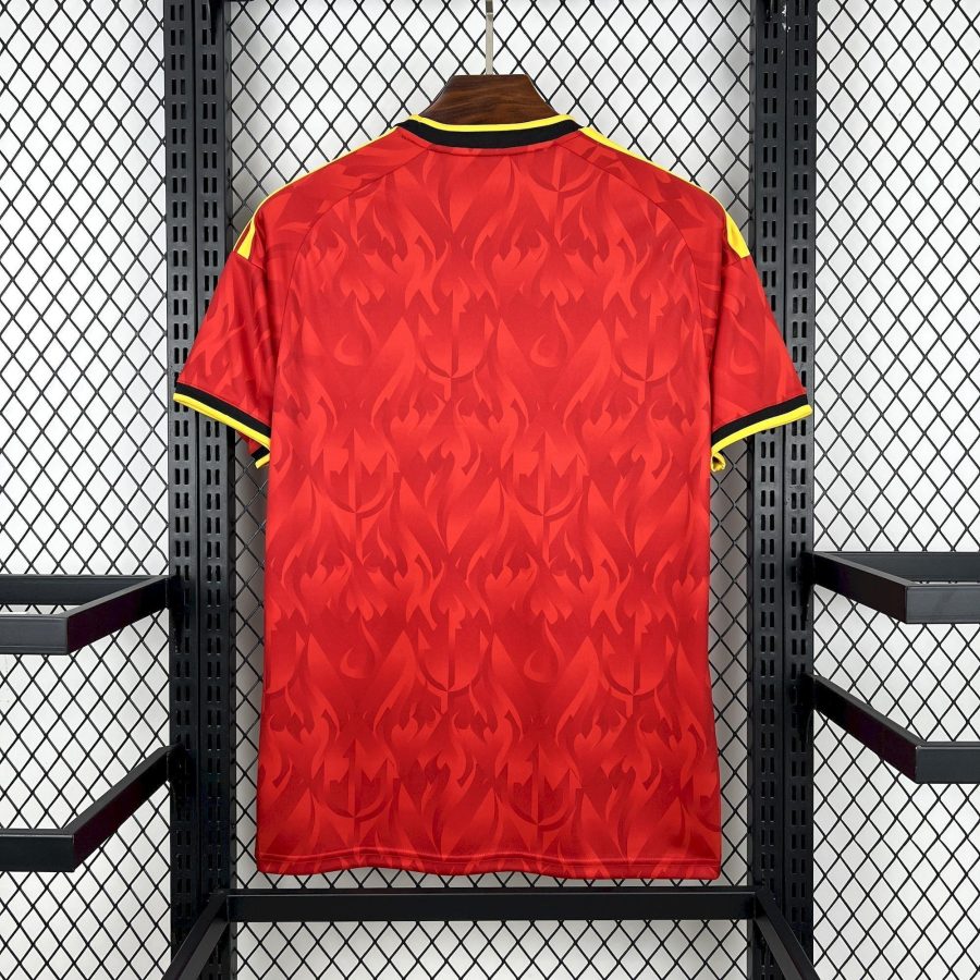 Belgien Heimtrikot Saison 2026 rot und schwarz