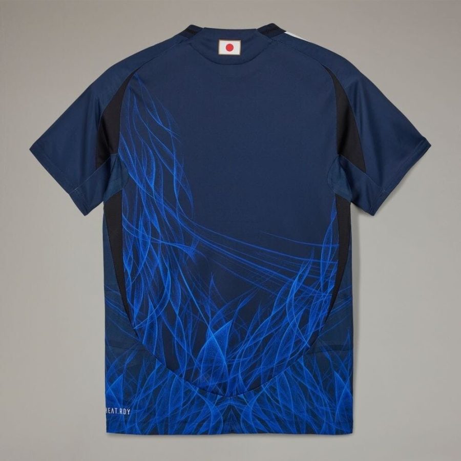 maillot-domicile-equipe-du-japon-2024-jersey-officiel-bleu Japan Heimtrikot 2024 offizielles Trikot blau