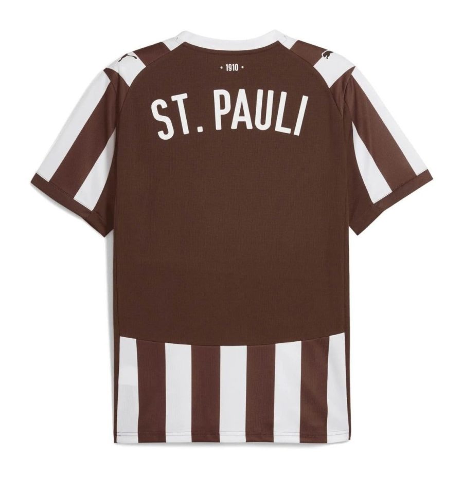 Heimtrikot FC St. Pauli Saison 2025 2026 offizielles Trikot schwarz und weiß