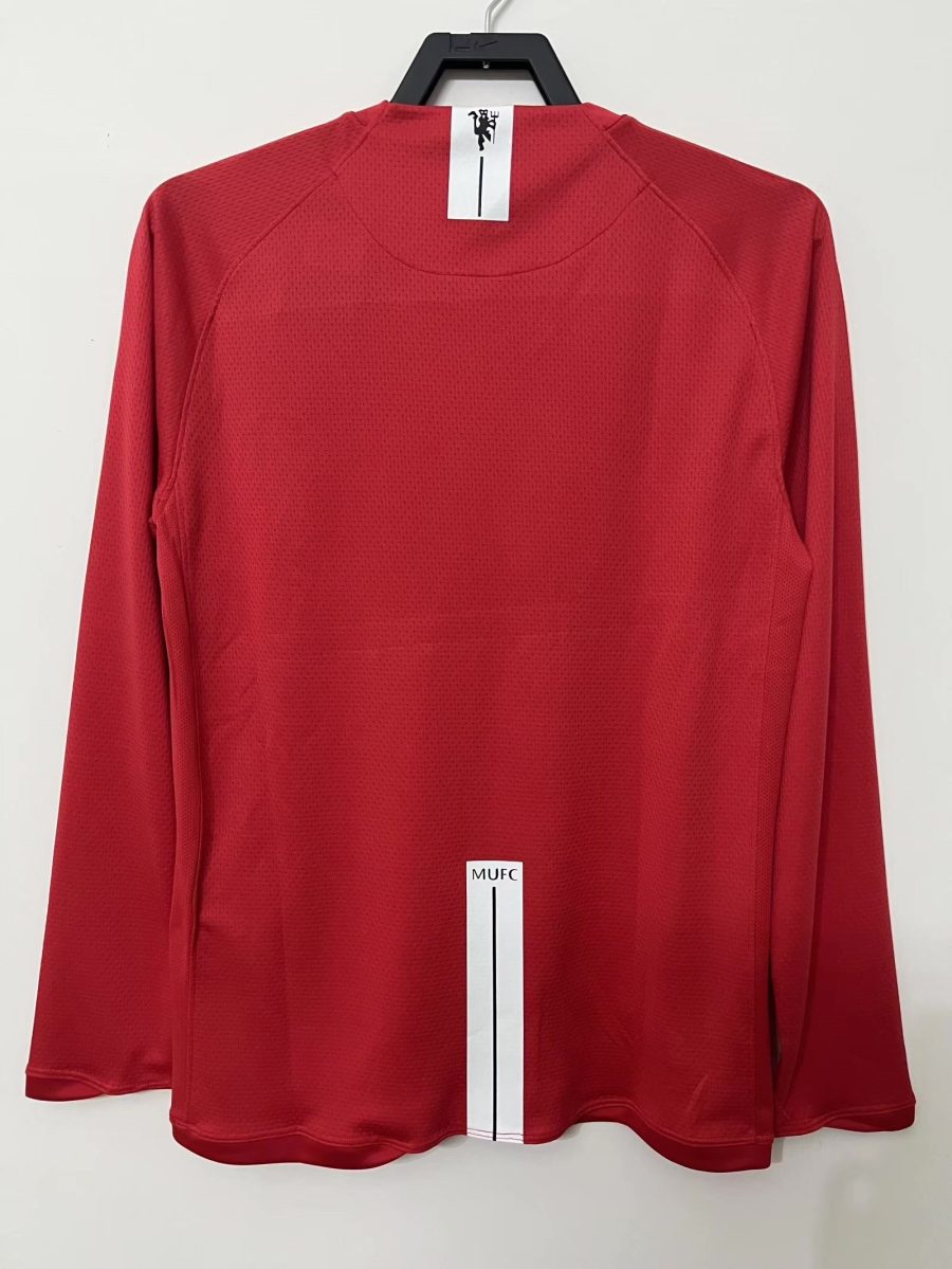 maillot-domicile-manchester-united-manches-longues-saison-2007-2008 Manchester United Auswärtstrikot langarm Saison 2007 2008