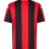 Heimtrikot OGC Nice Saison 2025 2026 rot und schwarz für GYM-Fans