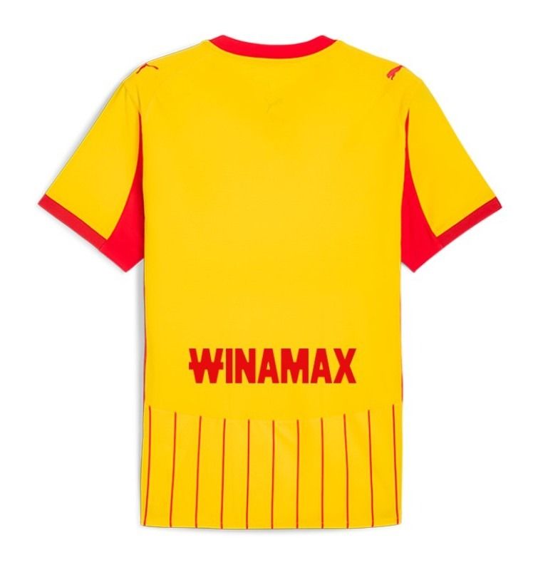 Heimtrikot RC Lens Saison 2025 2026 offizielles Fußballtrikot