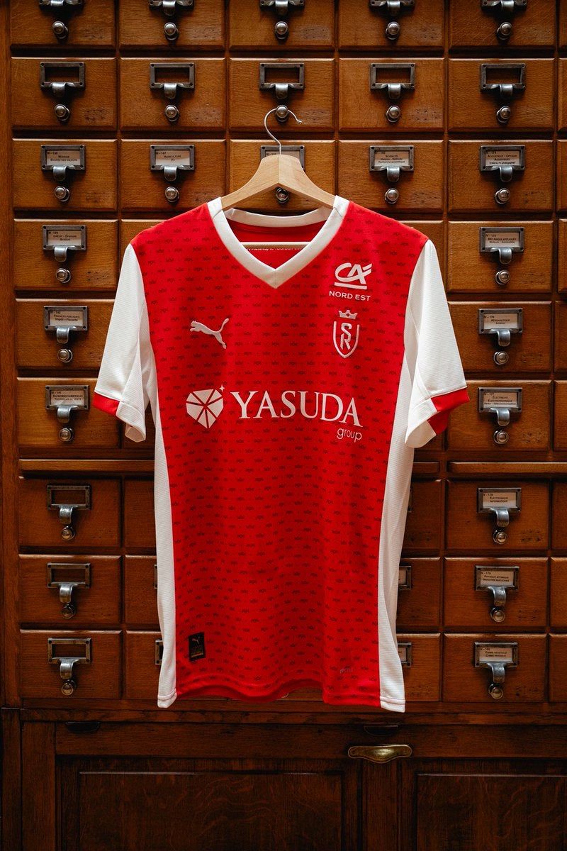 Stade de Reims Heimtrikot Saison 2025/2026