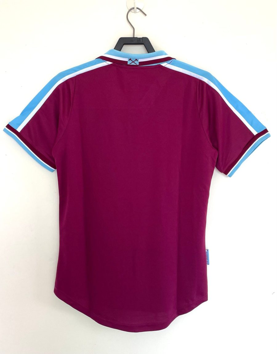 maillot-domicile-west-ham-saison-2000-2001 Heimtrikot West Ham Saison 2000/2001