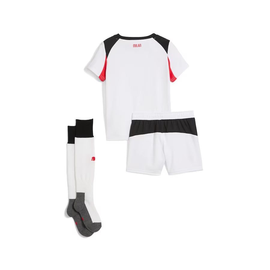 AC Milan Auswärtstrikot Kinder Saison 2025/2026 mit Shorts