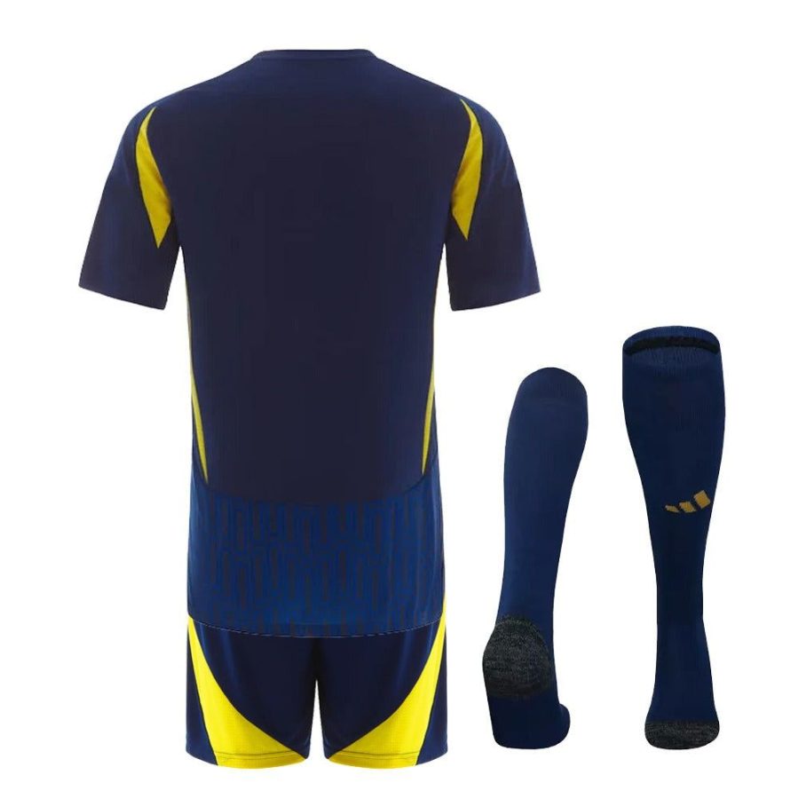 Al Nassr FC Auswärtstrikot Kinder Saison 2024 2025 mit Shorts und Socken