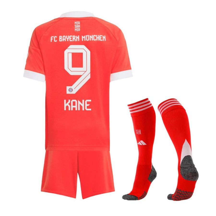 Bayern München Heimtrikot Kinder Saison 2025/2026 mit Shorts