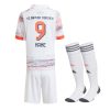 Bayern München Auswärtstrikot Kinder Saison 2025 2026 mit Shorts und Socken