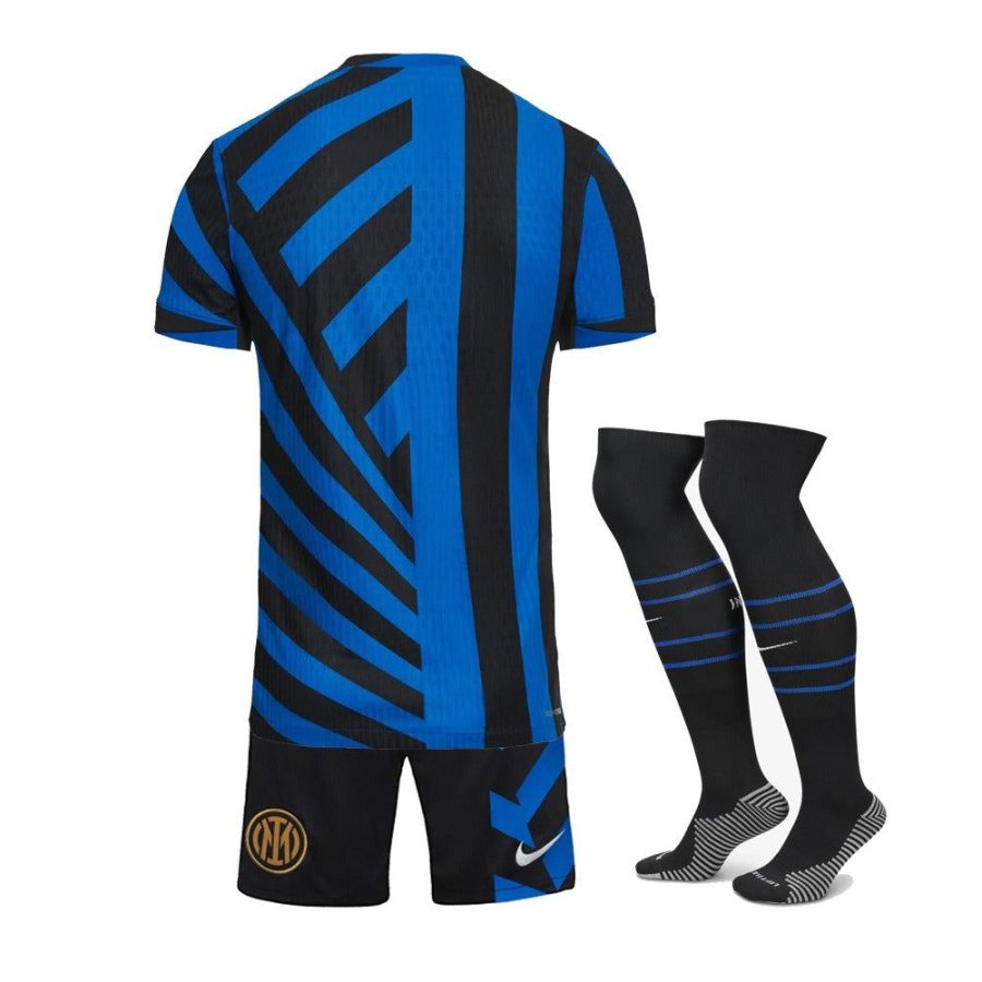 Inter Mailand Heimtrikot Kinder Saison 2024/2025 mit passenden Shorts