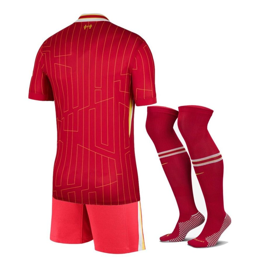 Liverpool Heimtrikot Kinder Saison 2024/2025 mit Shorts und Socken