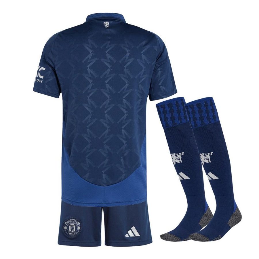 maillot-enfant-manchester-united-exterieur-saison-2024-2025-avec-short Manchester United Auswärtstrikot Kinder Saison 2024 2025 mit Shorts