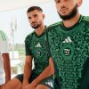 Auswärtstrikot Algerien Saison 2024 2025 für Fans der Fennecs