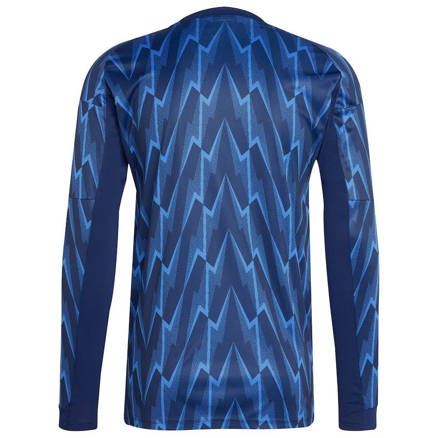 maillot-exterieur-arsenal-manches-longues-saison-2025-2026-tenue-de-football Auswärtstrikot Arsenal langarm Saison 2025 2026 Fußballtrikot