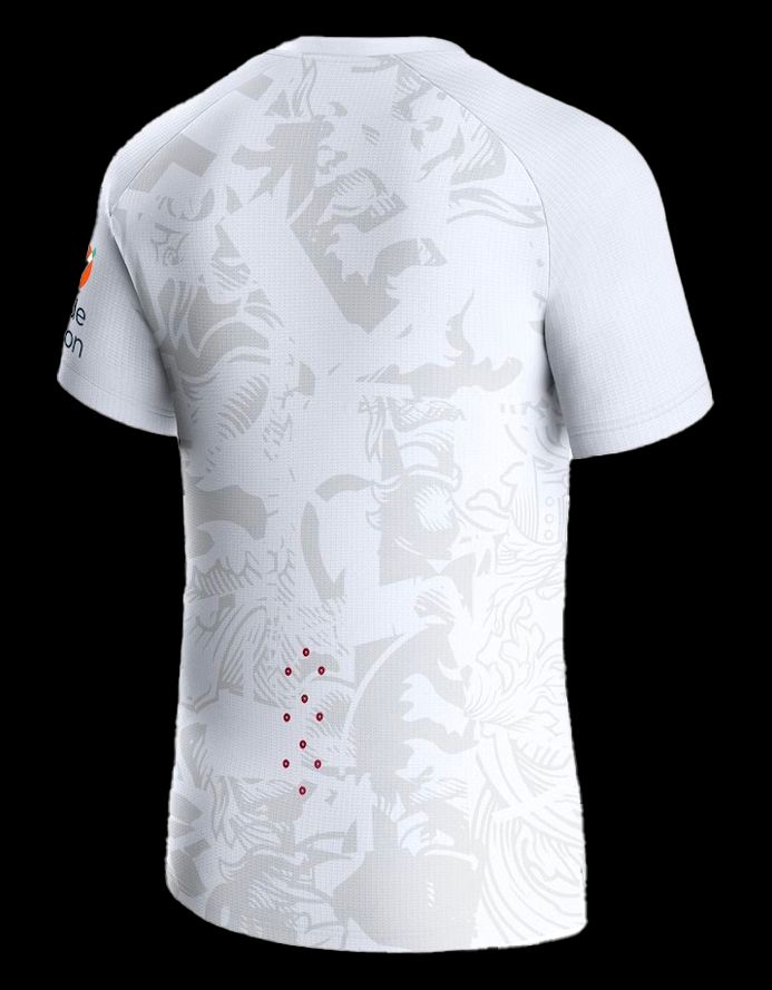 Kinder Trikot Auswärts Aston Villa Saison 2023 2024 offizielles Fußballtrikot